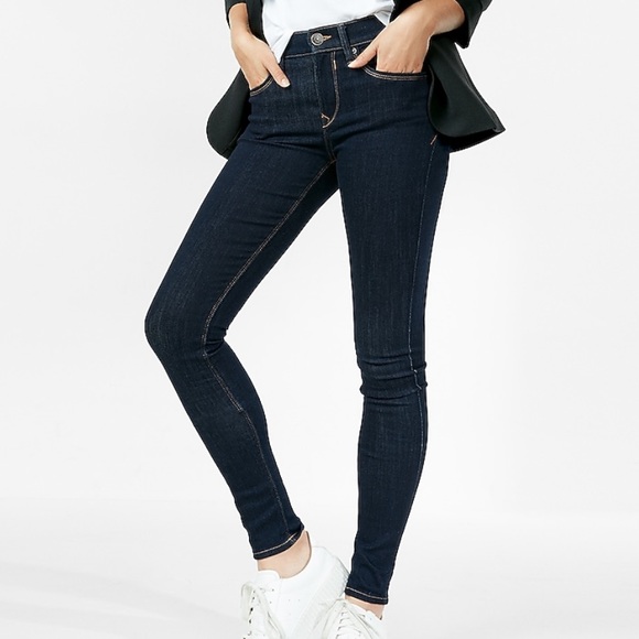 stretch jean leggings
